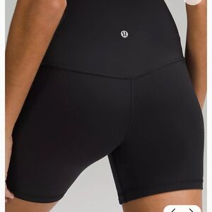 Lululemon Align Black High-Rise Short